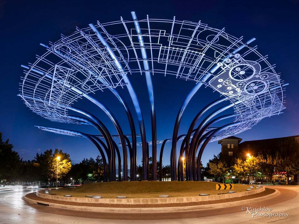 Addison Blueprint Sulpture