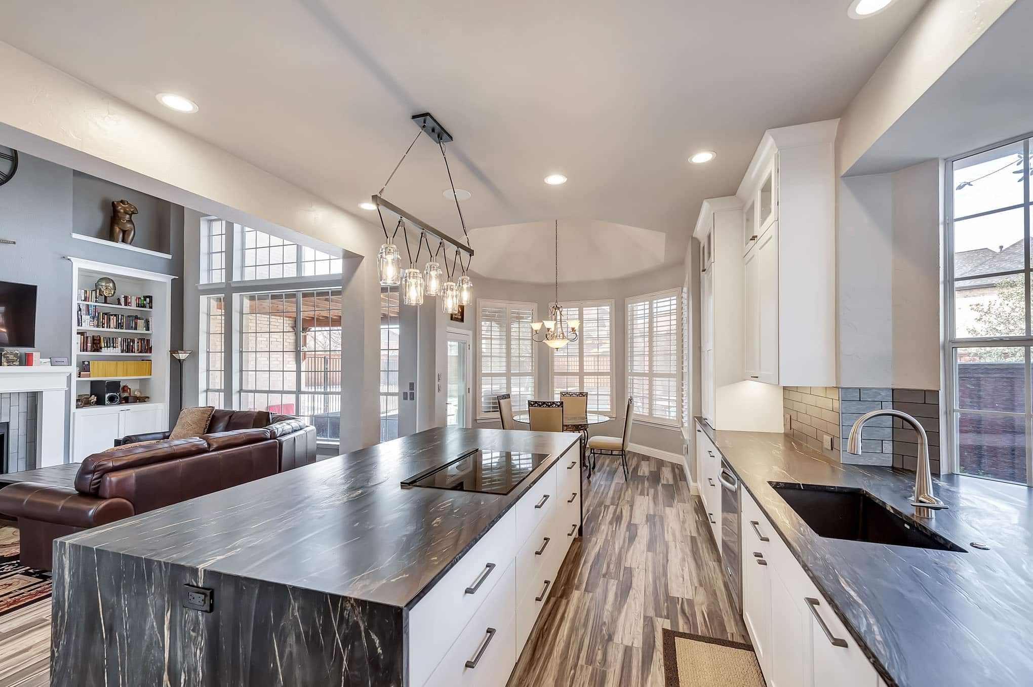 Contemporary Transitional Kitchen Remodel in Frisco, TX by Elite Remodeling project photo 5