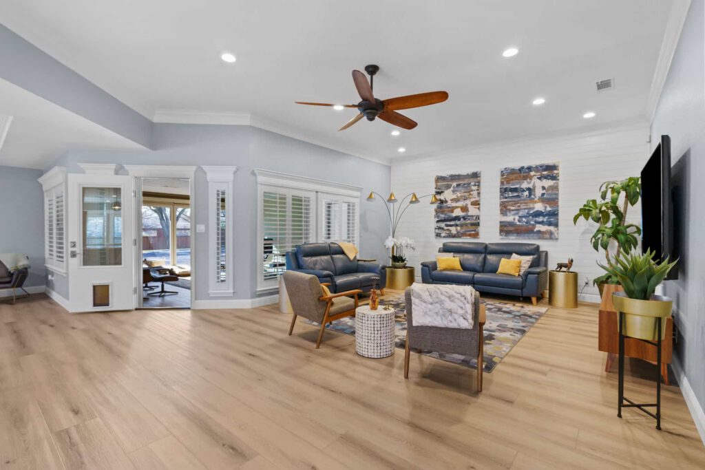 Home remodeling project at Spyhalski Holly Lane by Elite Remodeling