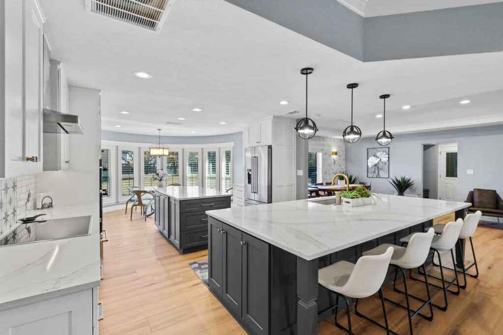 Home remodeling project at Spyhalski Holly Lane by Elite Remodeling