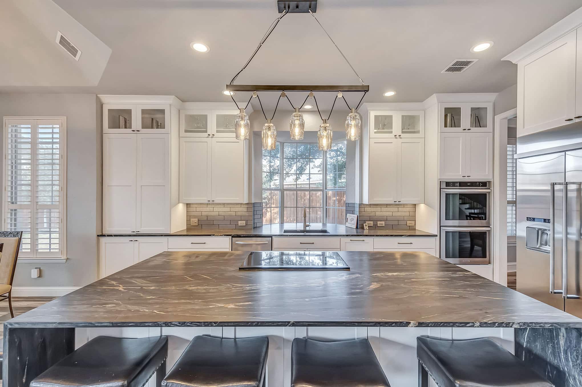 Contemporary Transitional Kitchen Remodel in Frisco, TX by Elite Remodeling project photo 3