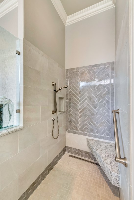 Bathroom remodeling project at Cotton Dr by Elite Remodeling